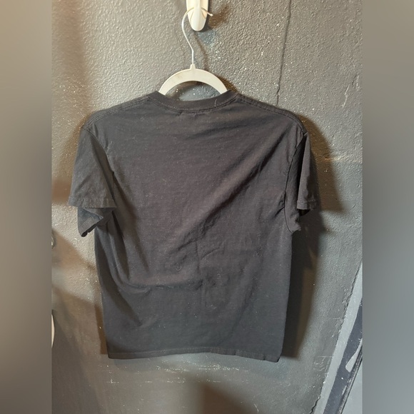 Jesse Dayton Black Tee with Bold Yellow Design - Picture 3 of 3